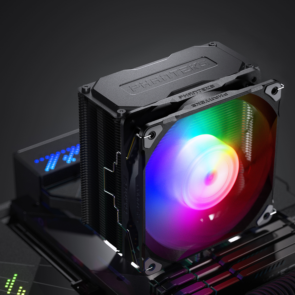 Phanteks - Cooler CPU Phanteks Polar ST5 DRGB PWM Negro - 120mm