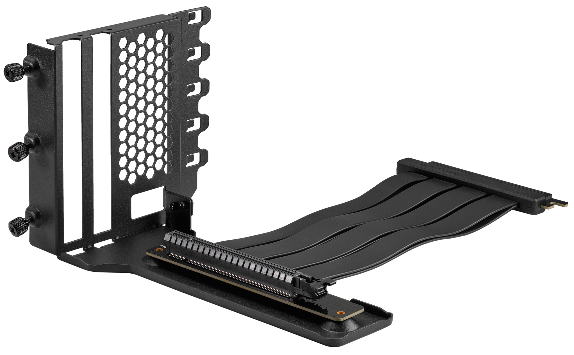 Phanteks - GPU Bracket Phanteks+Cable PCI-E 4.0x16 Tira Riser 22cm Negro