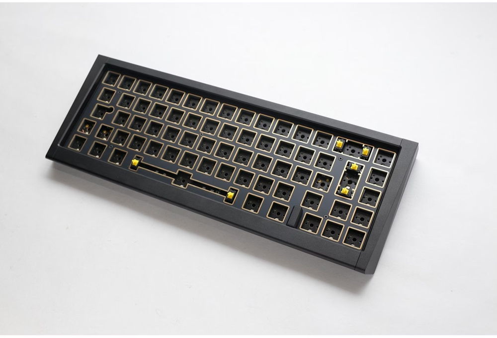 Ducky - Kit de teclado DYI Ducky Outlaw 65 (paquete de bonificación incluido por valor de 150 €) Negro