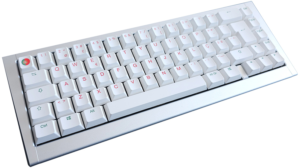 Ducky - Kit de Teclado DYI Ducky Outlaw 65 (paquete de bonificación incluido por valor de 150 €) Plata