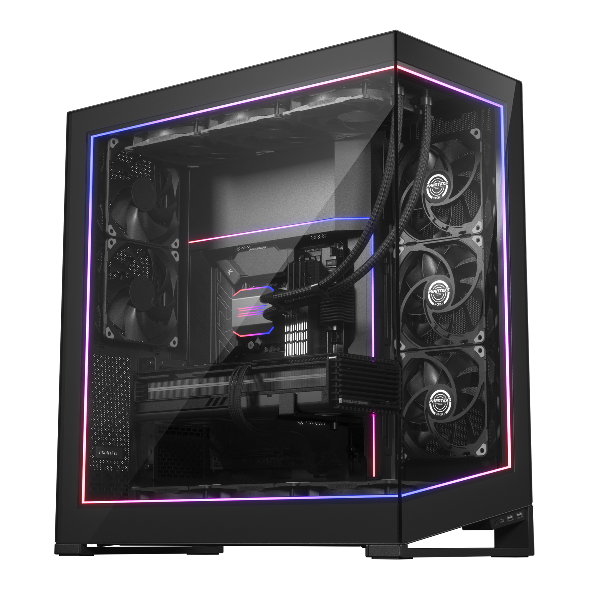 Phanteks - Premium DRGB Kit Phanteks NV9 + Power Hub Negro