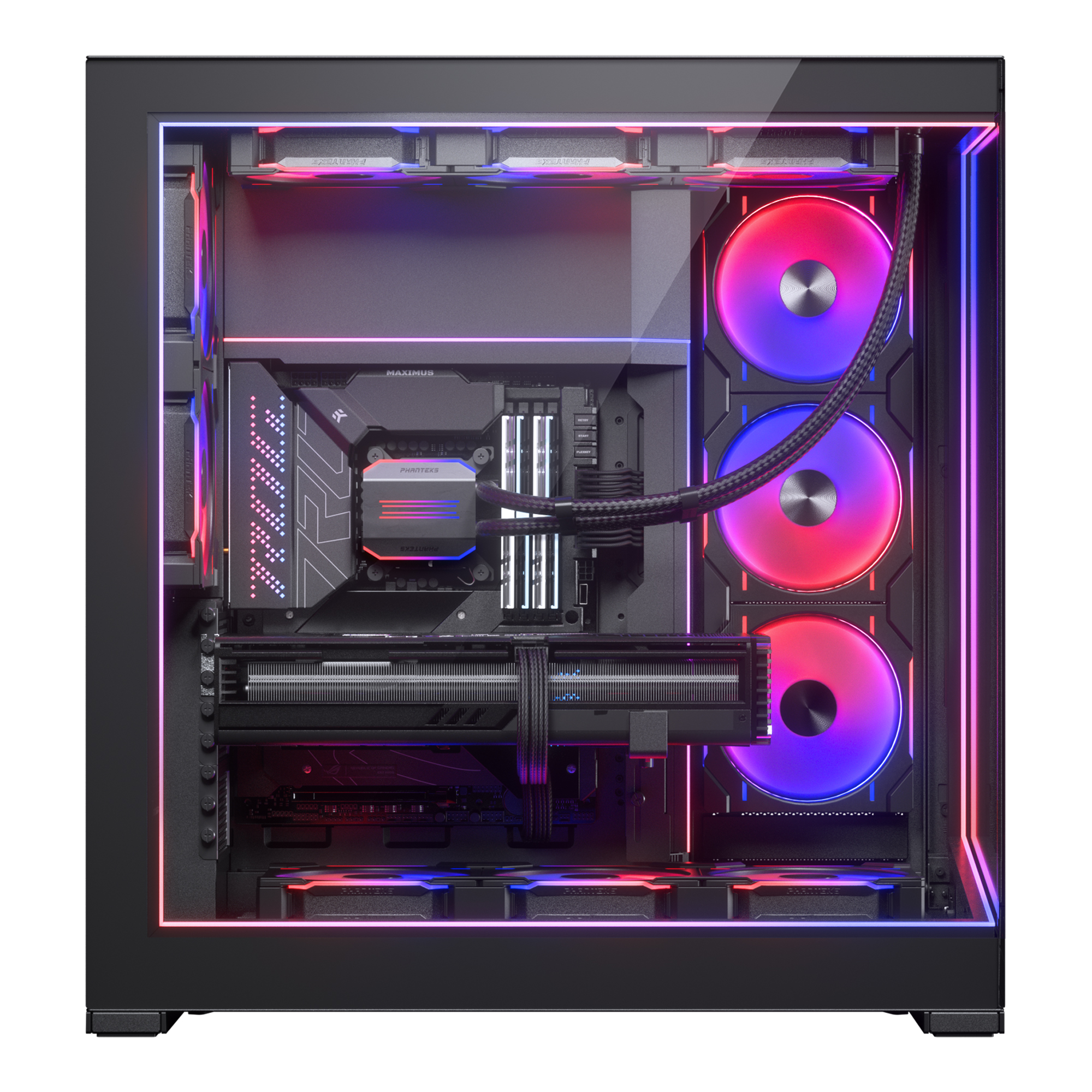 Phanteks - Premium DRGB Kit Phanteks NV9 + Power Hub Negro