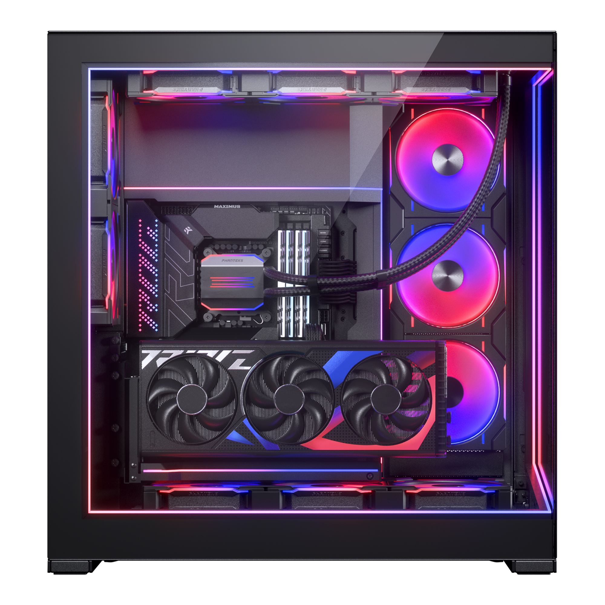 Phanteks - Premium DRGB Kit Phanteks NV9 + Power Hub Negro