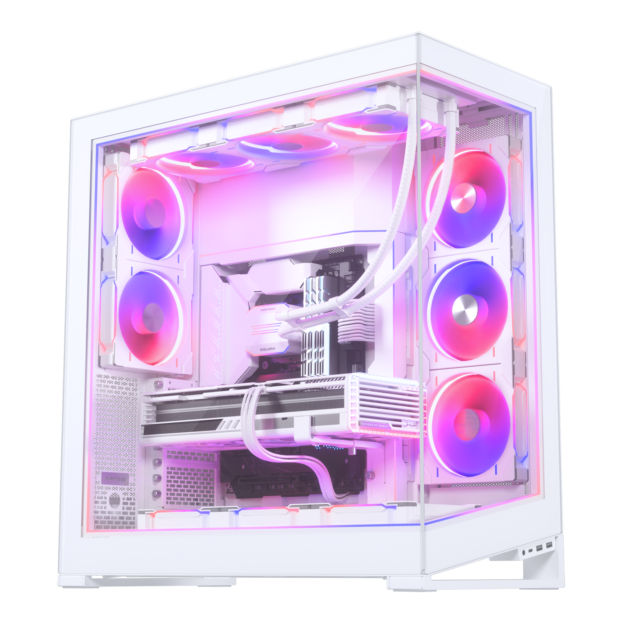 Phanteks - Premium DRGB Kit Phanteks NV9 + Power Hub Blanco