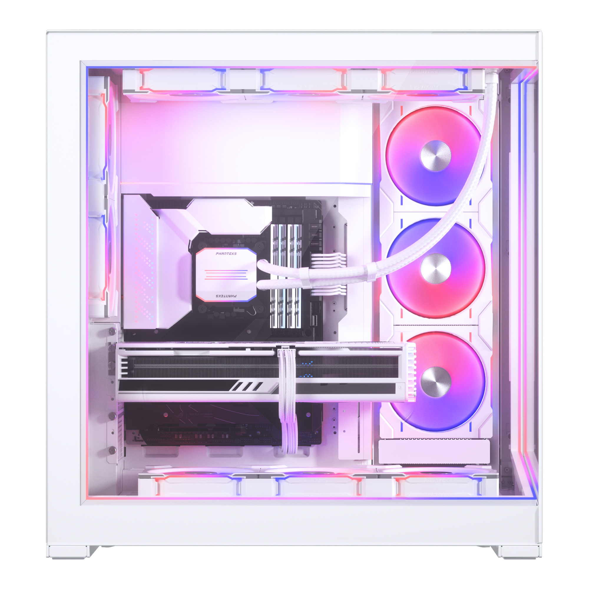 Phanteks - Premium DRGB Kit Phanteks NV9 + Power Hub Blanco