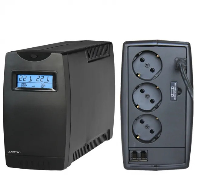 Picture of Picture of UPS Sitten Interactiva FT-800LD 800VA/480W con 3 Tomas Schuko y LCD