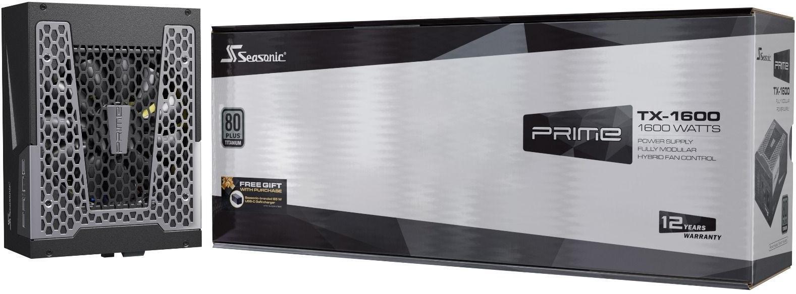 Seasonic - Fuente Modular Seasonic PRIME TX 1600W 80+ Titanium ATX 3.0