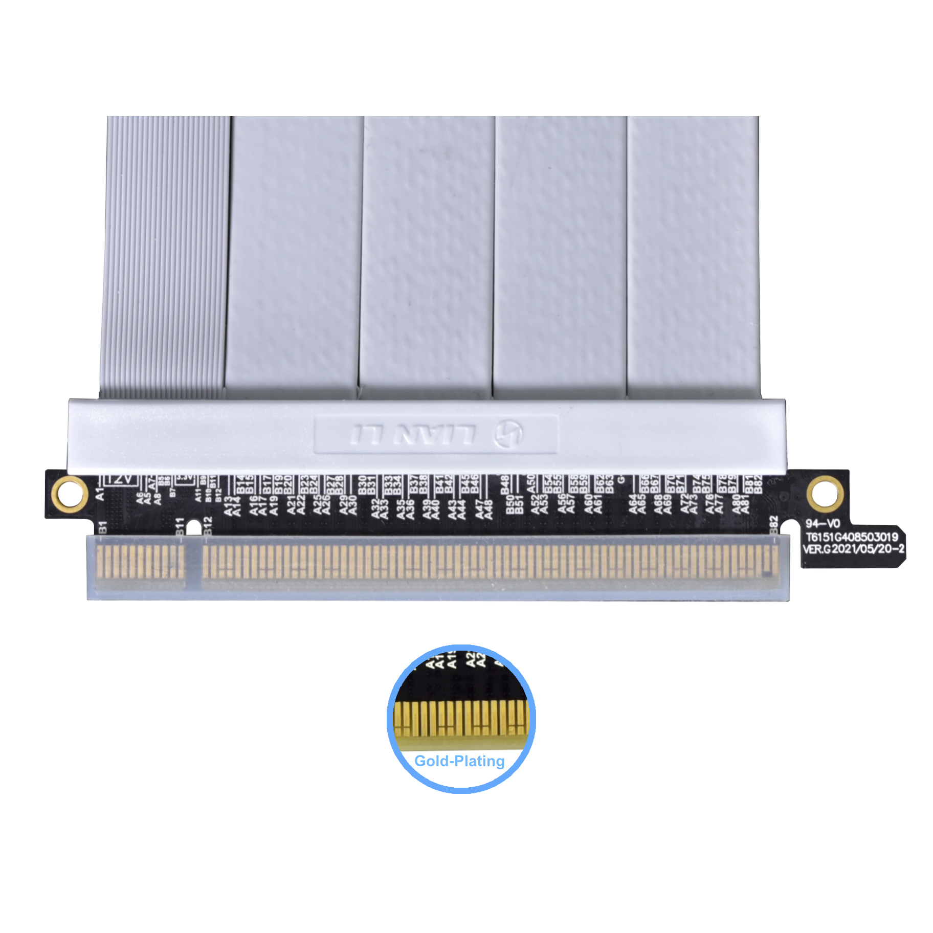 Lian Li - Riser Card Lian Li 90cm PCIe 4.0 Blanco
