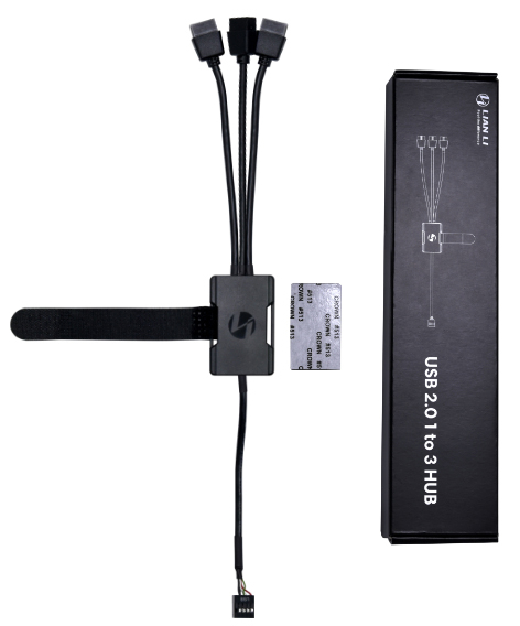 Lian Li - Cable Lian li PW-U2HB 1USB - 3 USB