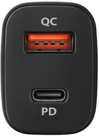 AXAGON - Cargador Isqueiro AXAGON PWC-PQ38 1x QC3.0 + 1x PD USB-C, 38W, Negro