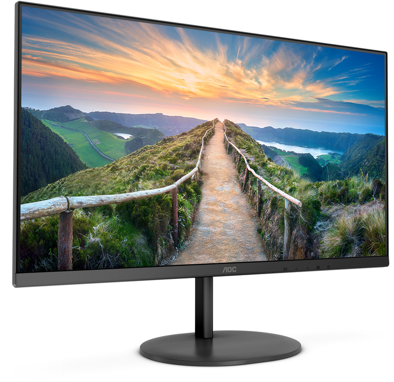 AOC - Monitor AOC Value-Line 24" Q24V4EA IPS QHD 75Hz 4ms