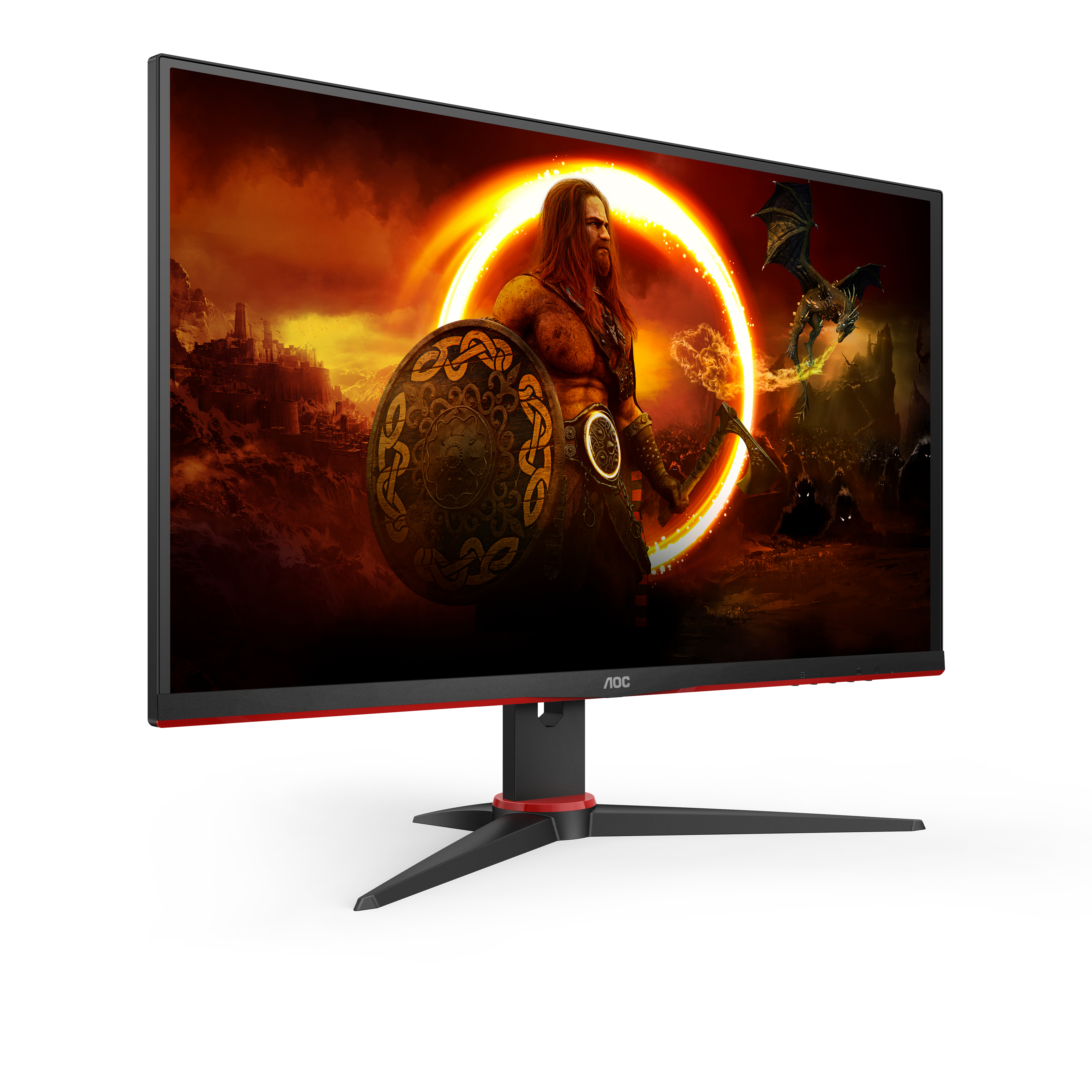 AOC - Monitor AOC Gaming 27" Q27G2E/BK VA QHD 155Hz 1ms FreeSync