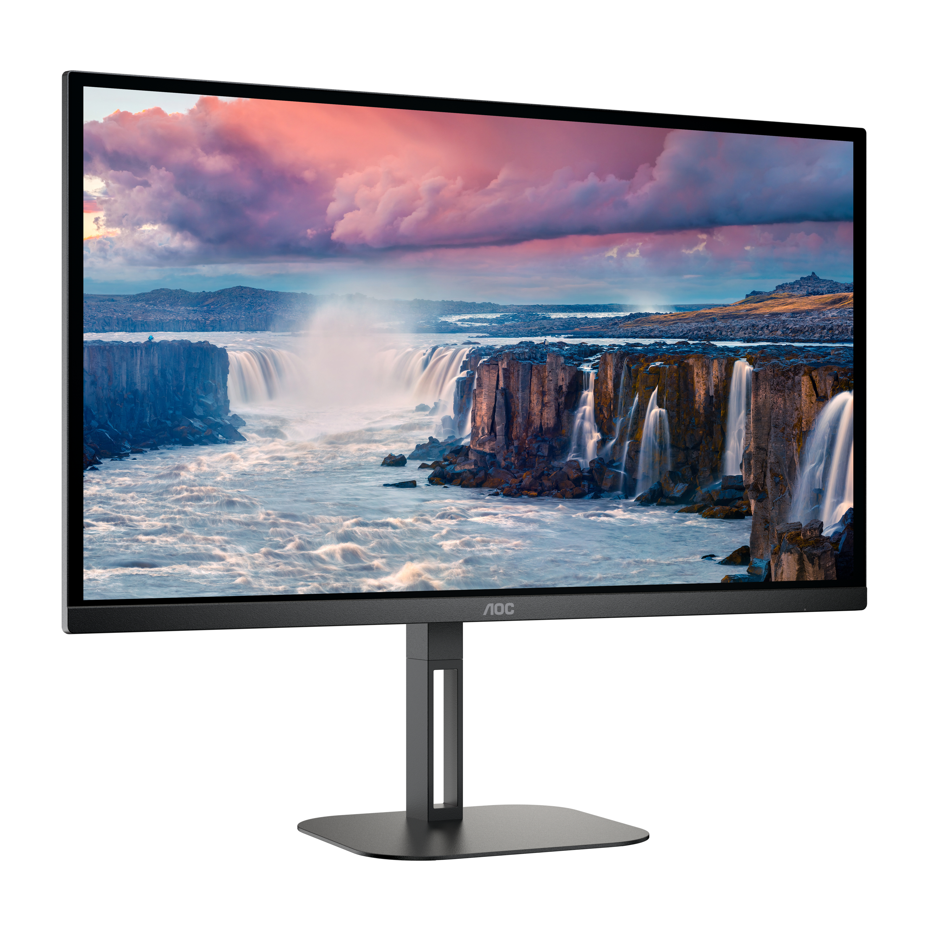 AOC - Monitor AOC 27" Q27V5N/BK VA QHD 75Hz 4ms Low Blue Light