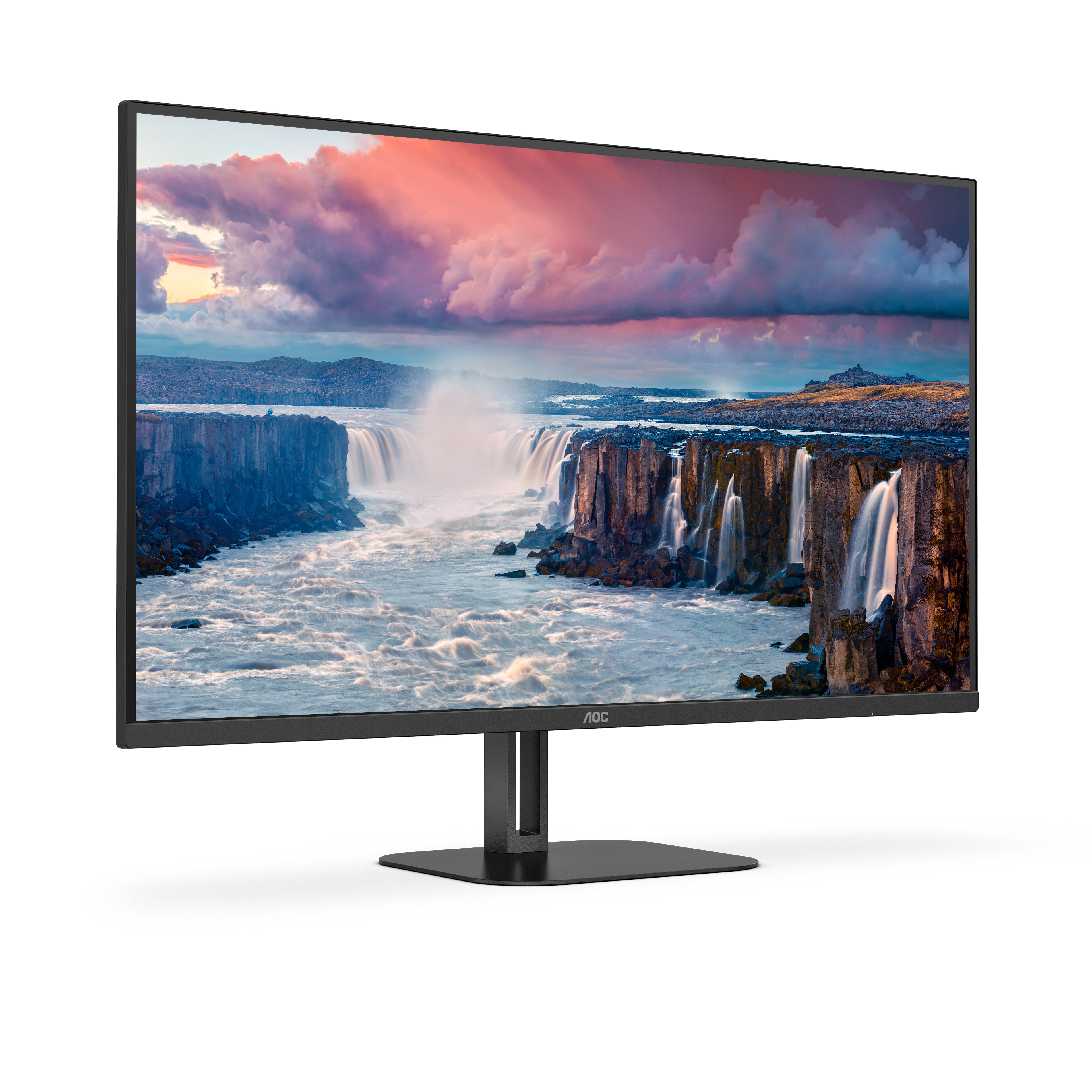 AOC - Monitor AOC 31.5" Q32V5CE/BK VA QHD 75Hz 1ms USB-C 3.2 ( DP alt + PD65W)