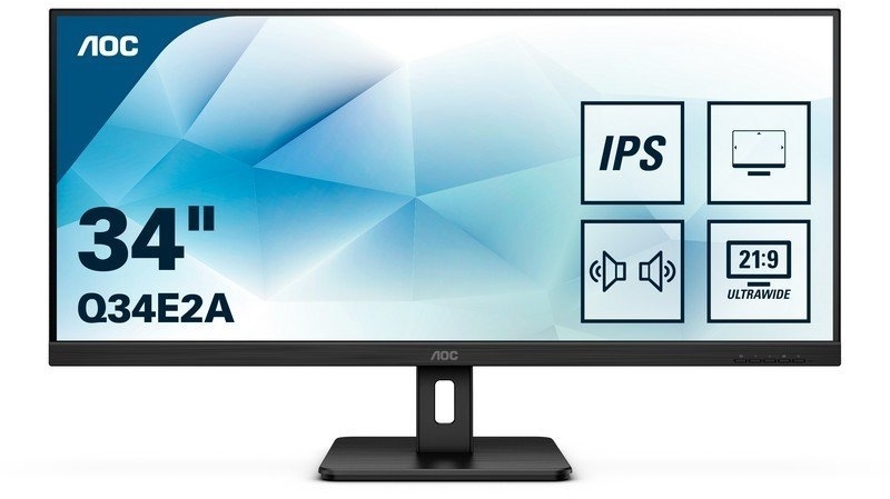 AOC - Monitor AOC 34" Q34E2A IPS WFHD 75Hz Altavoces integrados