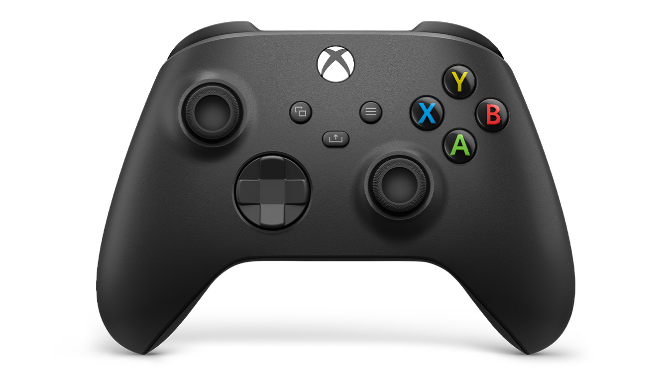 Microsoft - Gamepad Microsoft Xbox Wireless Carbon Black