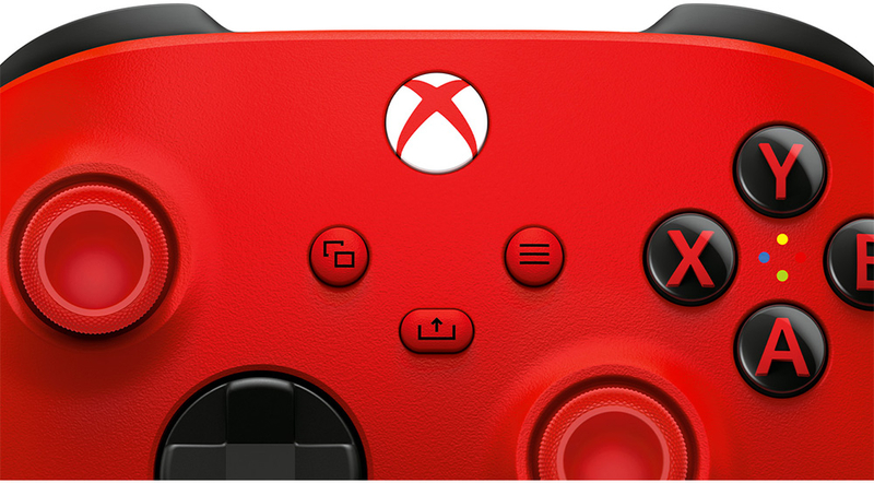 Microsoft - Gamepad Microsoft Xbox Wireless Rojo