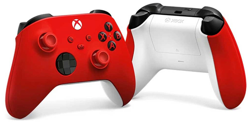 Microsoft - Gamepad Microsoft Xbox Wireless Rojo