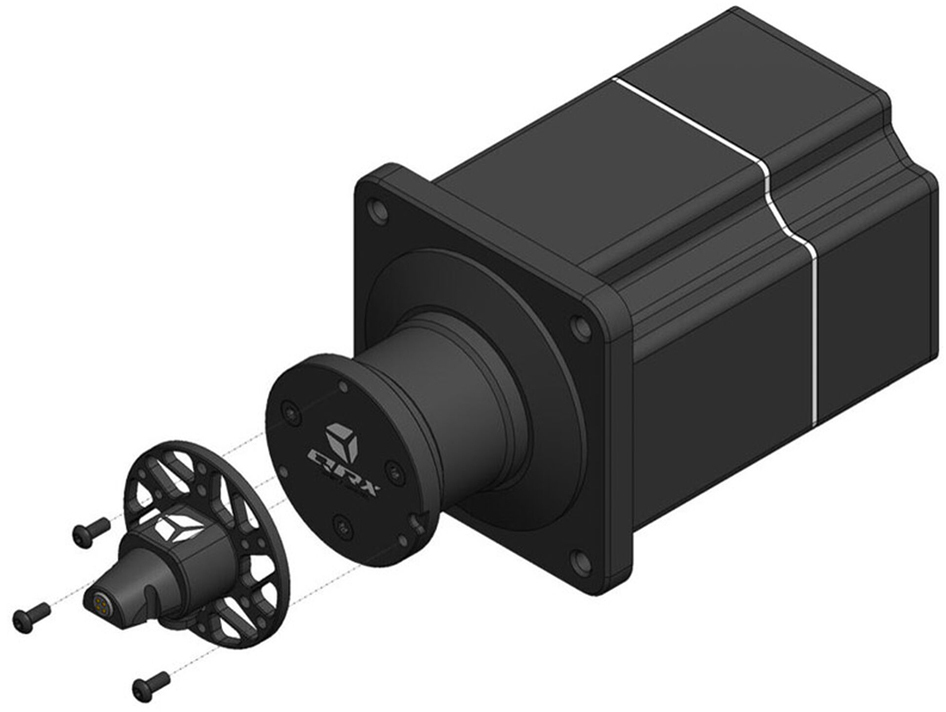 Cube Controls - Adaptador Wheelbase Cube Controls QRX p/Simucube