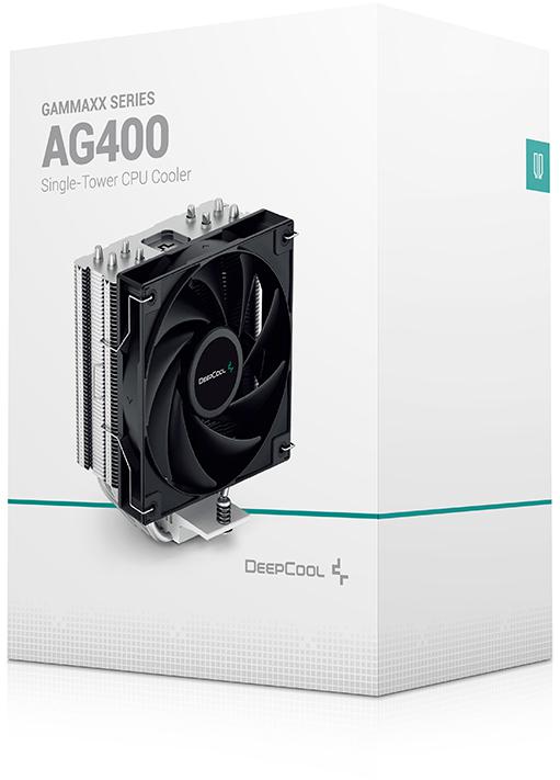 Deepcool - Ventilador CPU Deepcool AG400 Negro
