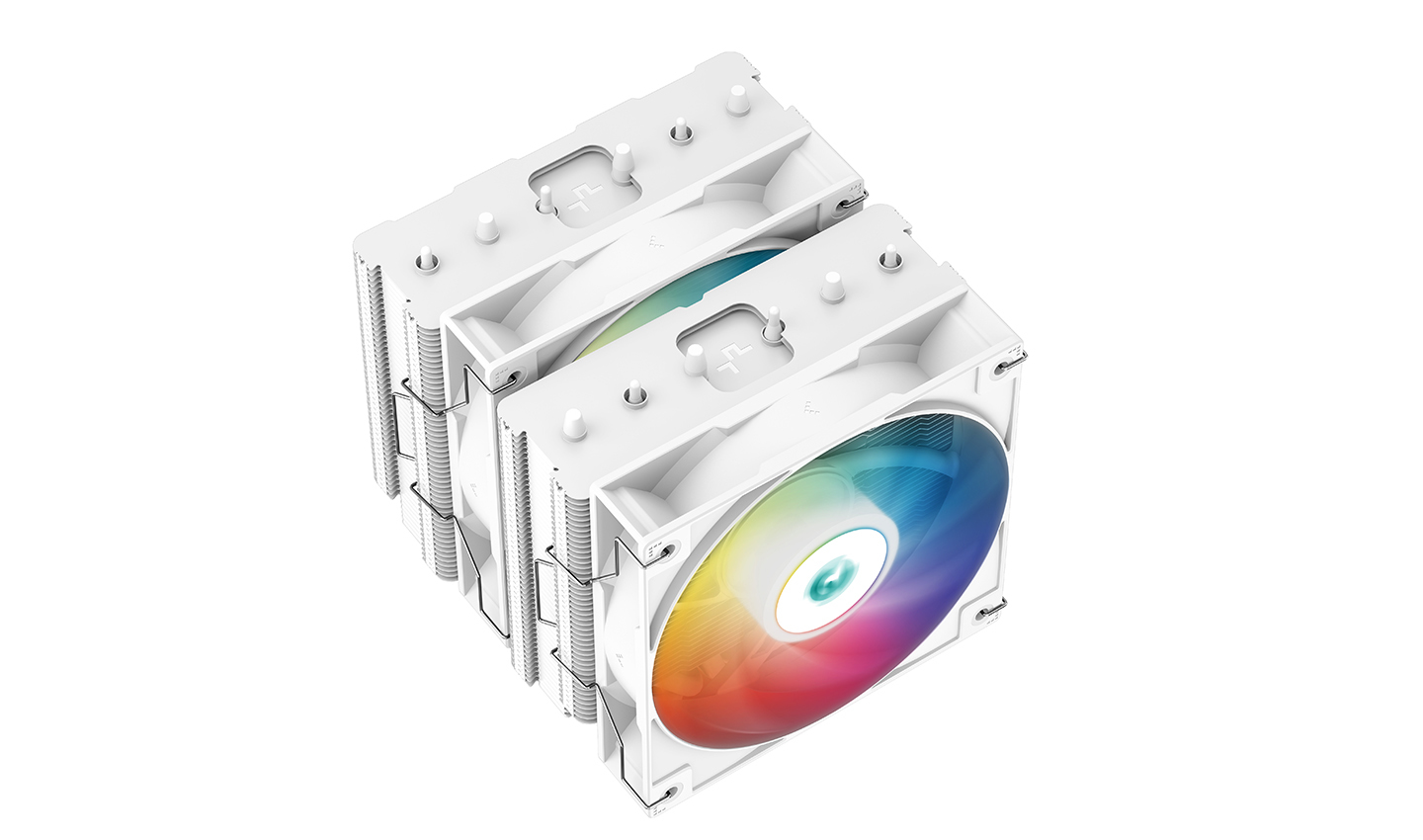 Deepcool - Ventilador CPU Deepcool AG620 ARGB Blanco