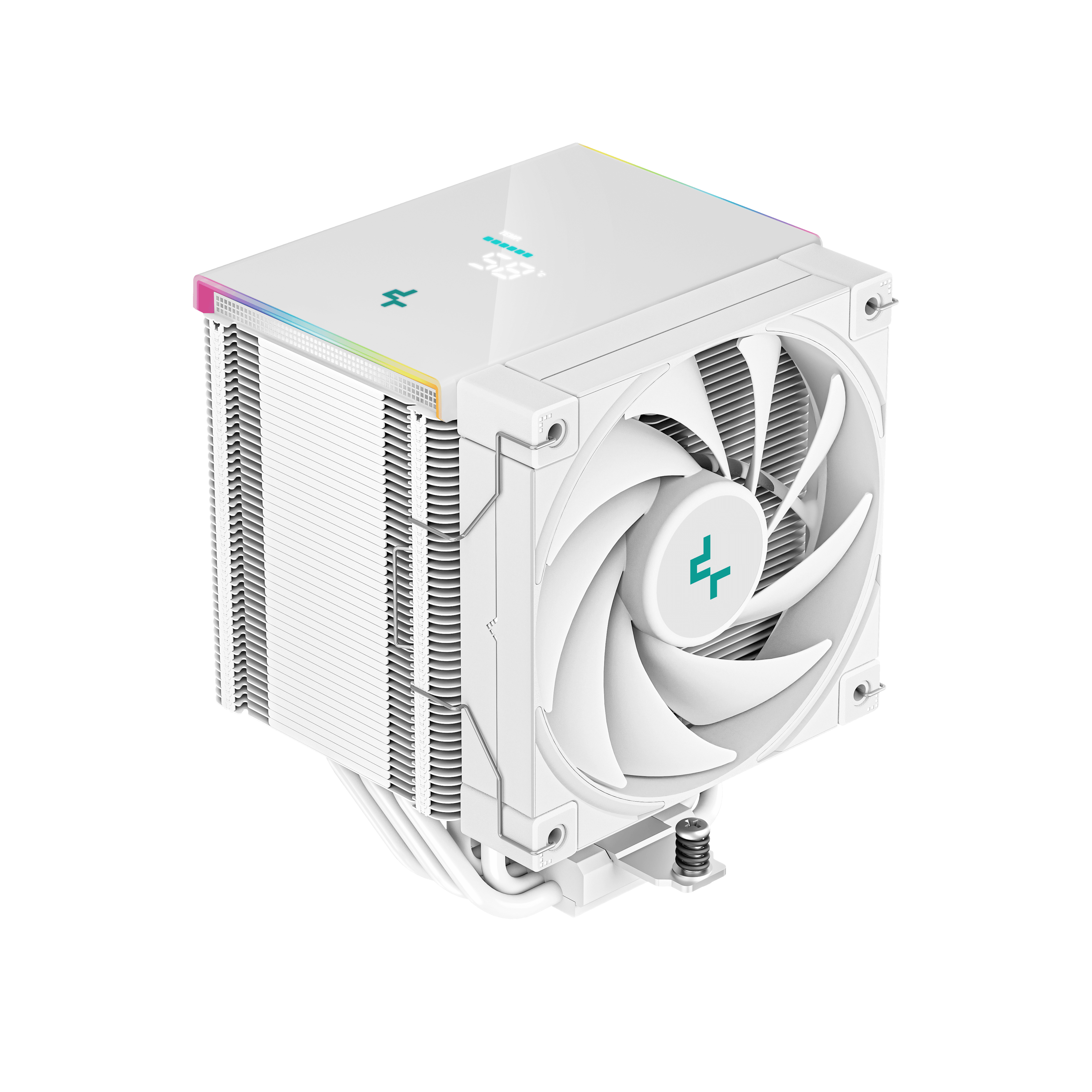 Deepcool - Ventilador CPU Deepcool AK500 Digital RGB Blanco