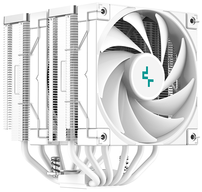 Ventilador CPU Deepcool AK620 Blanco - Duplo Ventilador