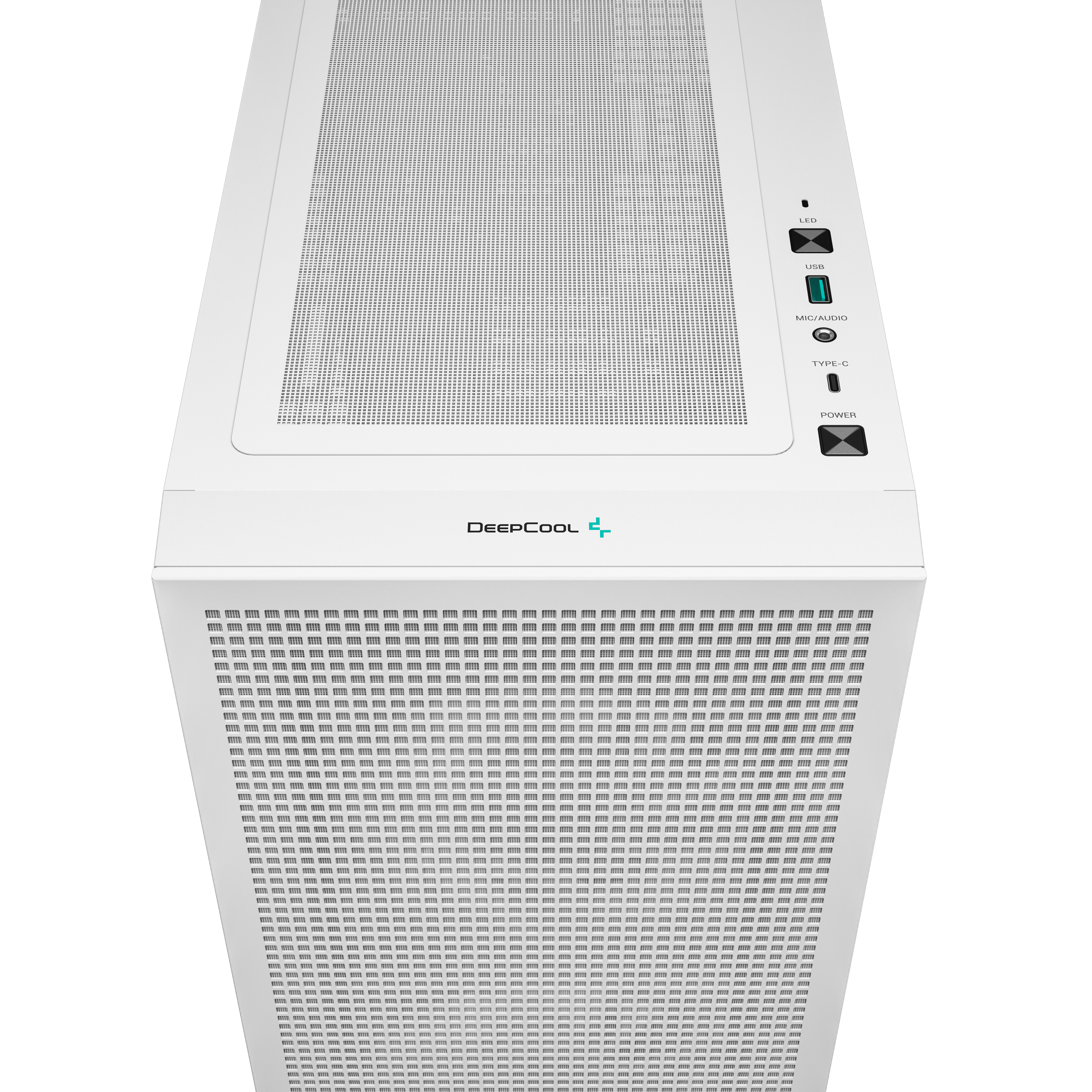 Deepcool - Torre ATX Deepcool CC360 Blanca Cristal Templado