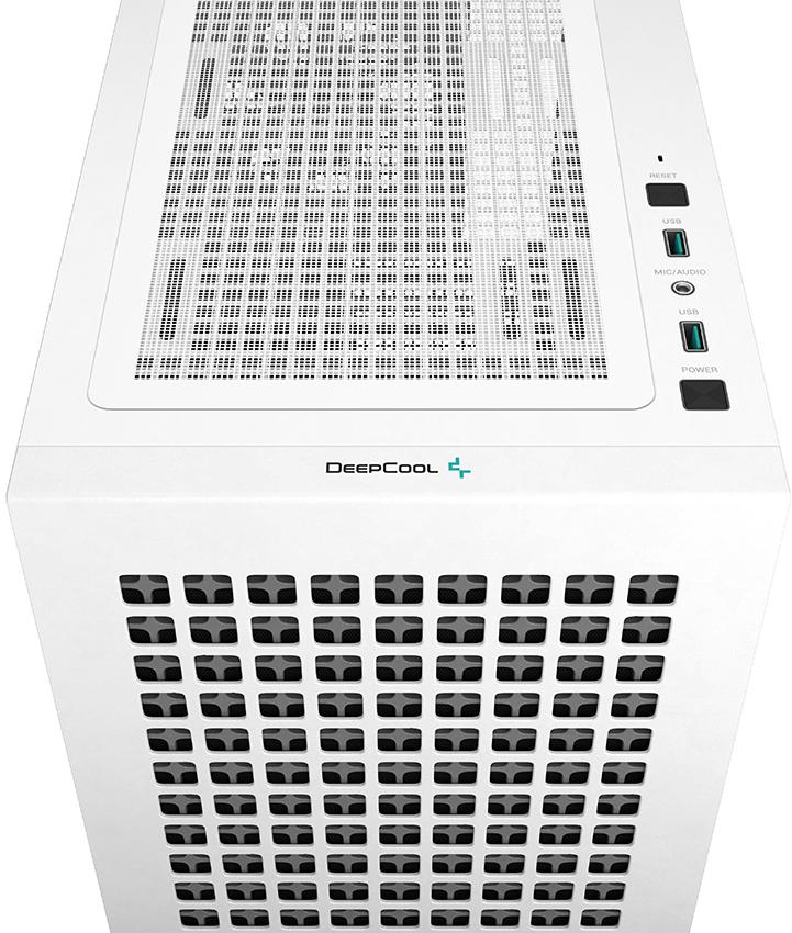 Deepcool - Torre Micro-ATX Deepcool CH370 Blanco