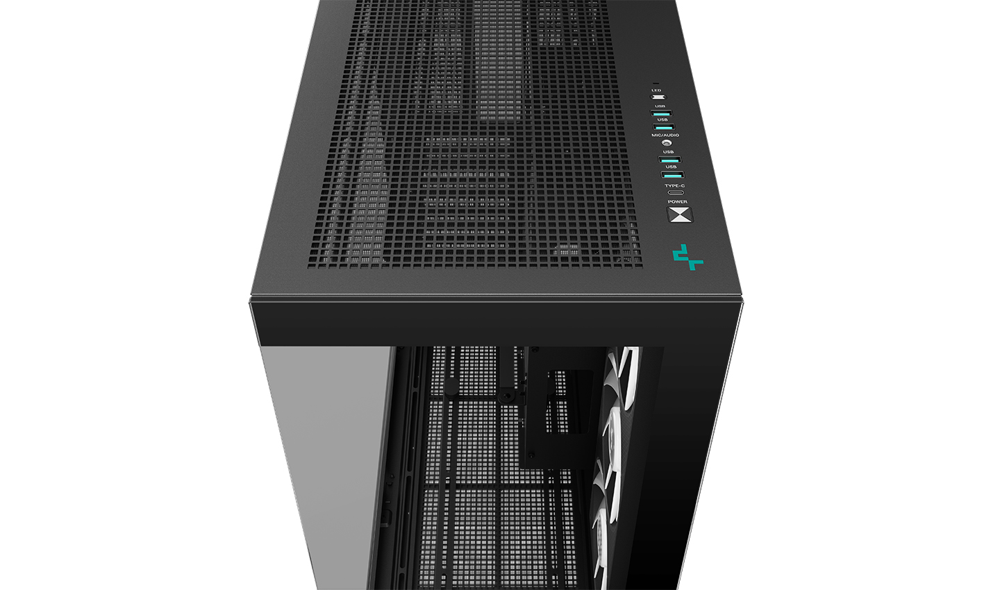 Deepcool - Torre E-ATX Deepcool CH780 Negro Cristal Templado