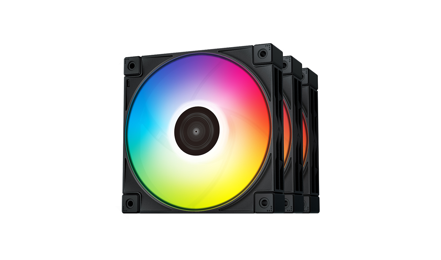 Ventilador Deepcool FC120 PWM RGB (Pack 3)