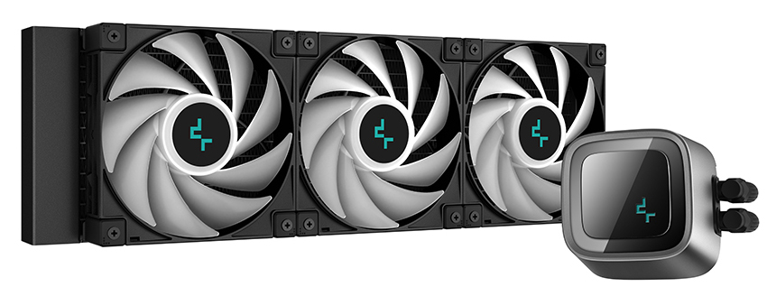 Deepcool - Kit de Refrigeración Líquida CPU Deepcool LS720 A-RGB 360mm PWM Negro