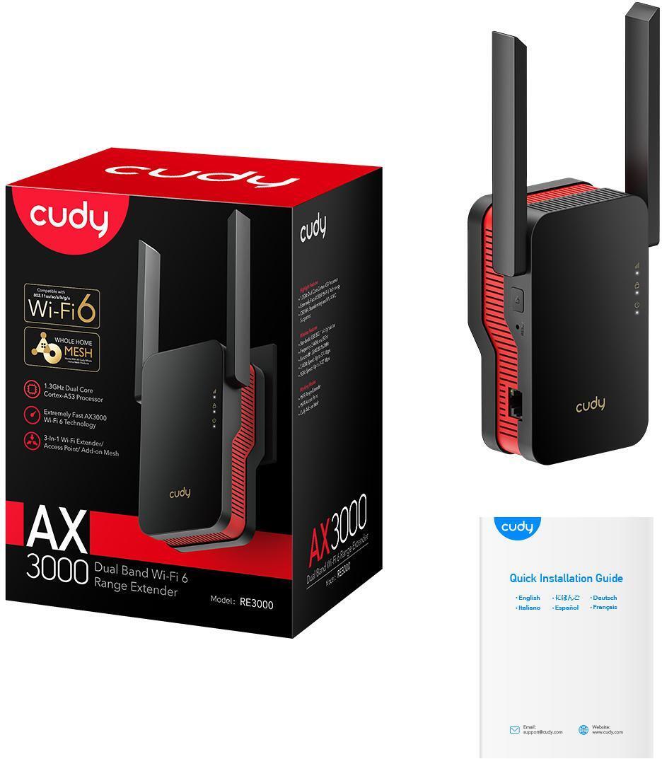 Cudy - Repetidor Cudy RE1200 AC1200 Outdoor Wi-Fi Repeater