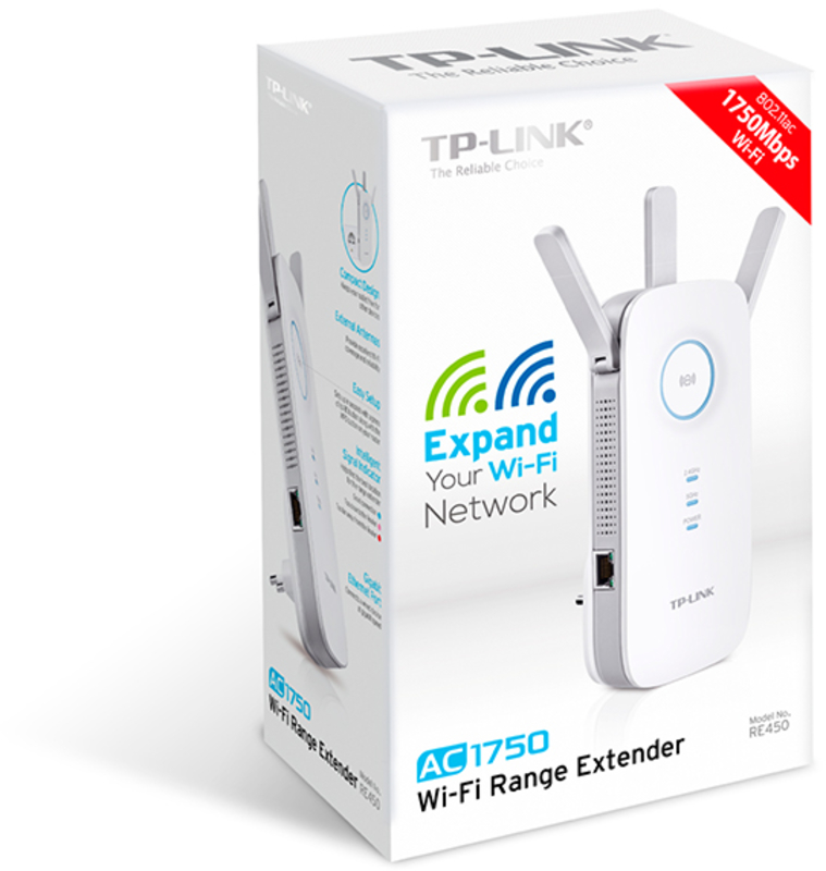 TP-Link - Repetidor TP-Link RE450 AC1750 Dual Band Wi-Fi