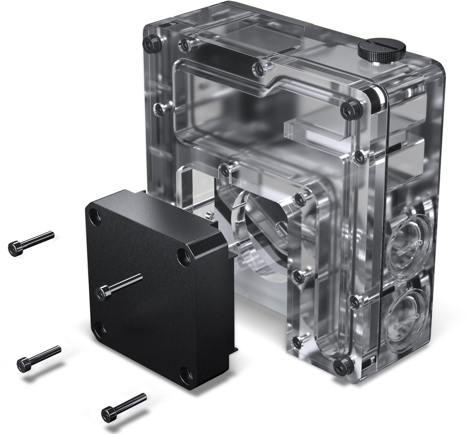 Phanteks - Reservorio Phanteks Glacier EZ-Fit 120RES-DDC ARGB Negro