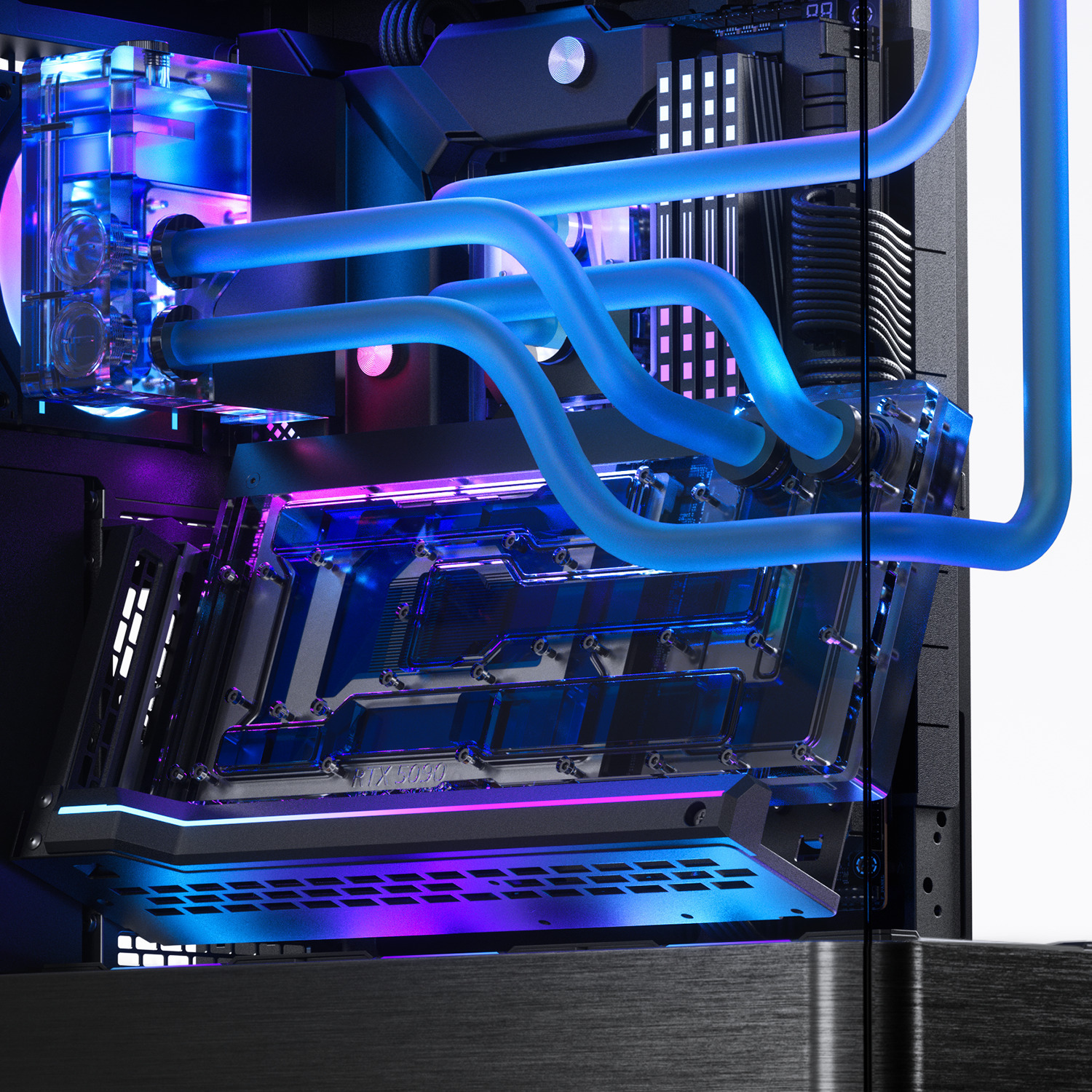 Phanteks - Reservorio Phanteks Glacier EZ-Fit 120RES-DDC ARGB Negro