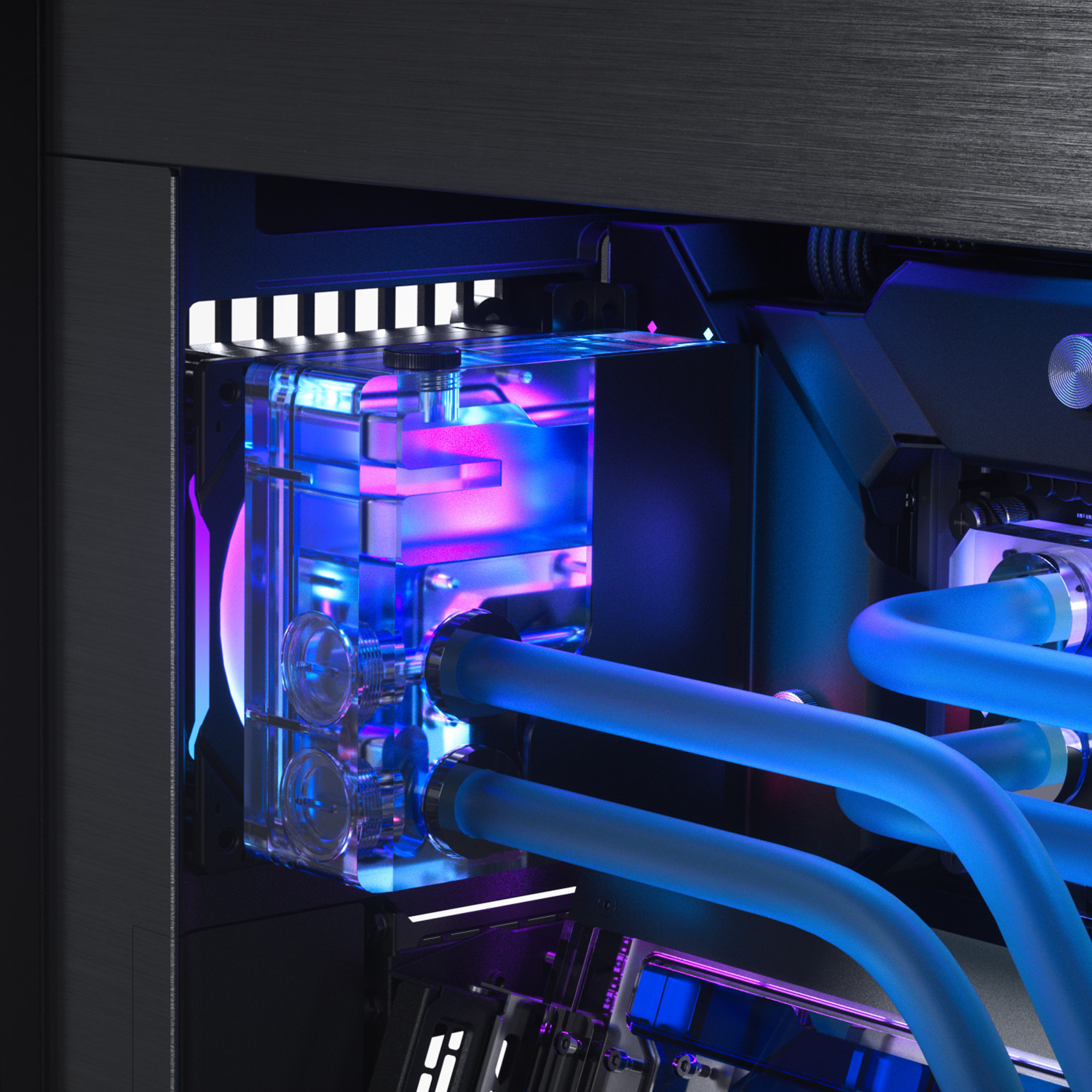 Phanteks - Reservorio Phanteks Glacier EZ-Fit 120RES-DDC ARGB Negro