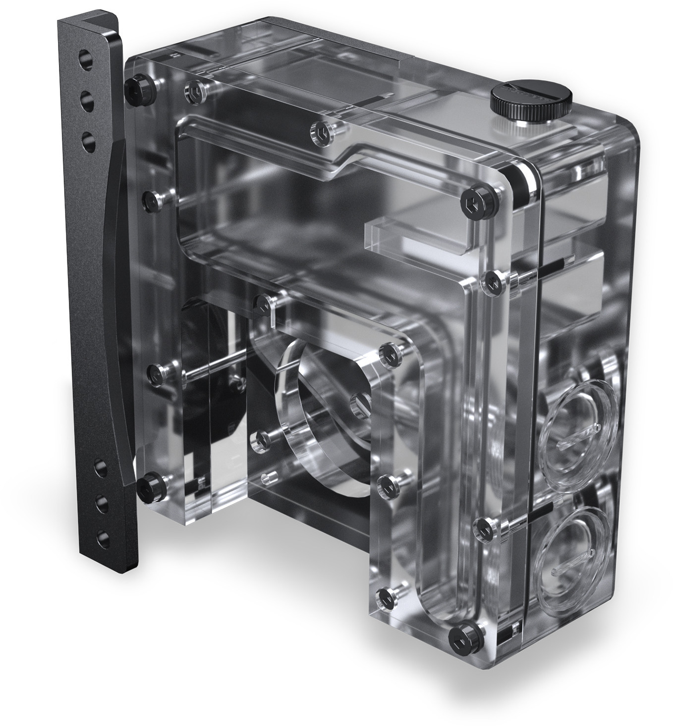 Phanteks - Reservorio Phanteks Glacier EZ-Fit 120RES-DDC ARGB Negro