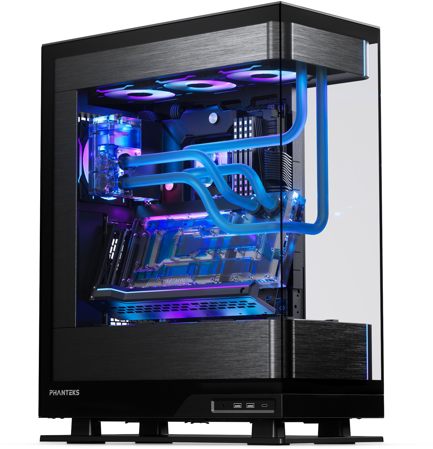 Phanteks - Reservorio Phanteks Glacier EZ-Fit 120RES-DDC ARGB Negro