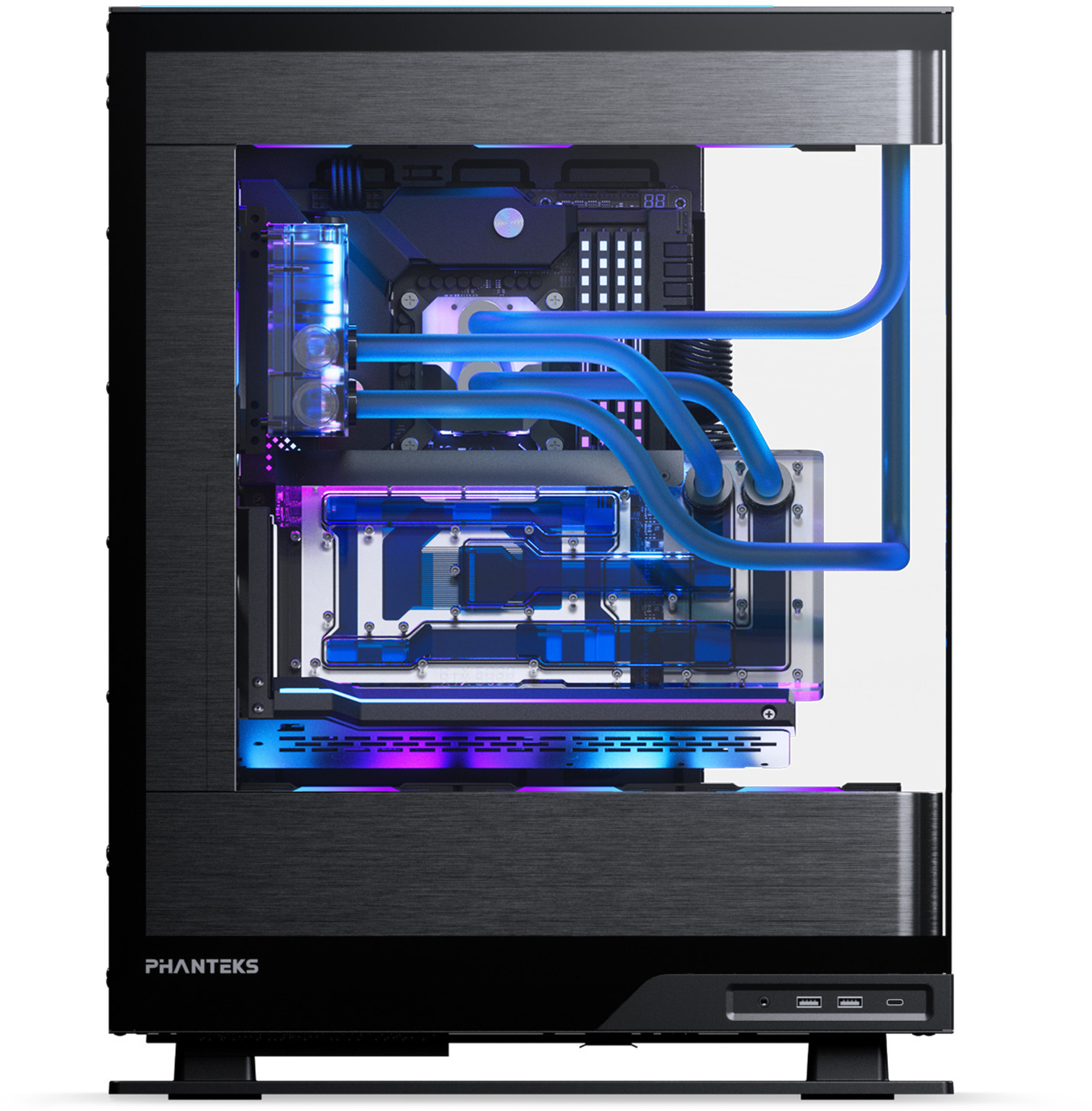 Phanteks - Reservorio Phanteks Glacier EZ-Fit 120RES-DDC ARGB Negro