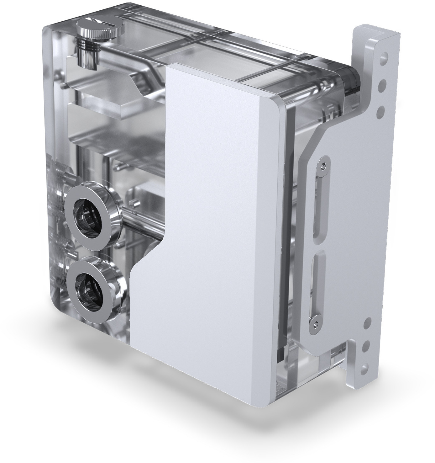 Phanteks - Reservorio Phanteks Glacier EZ-Fit 120RES-DDC ARGB Blanco