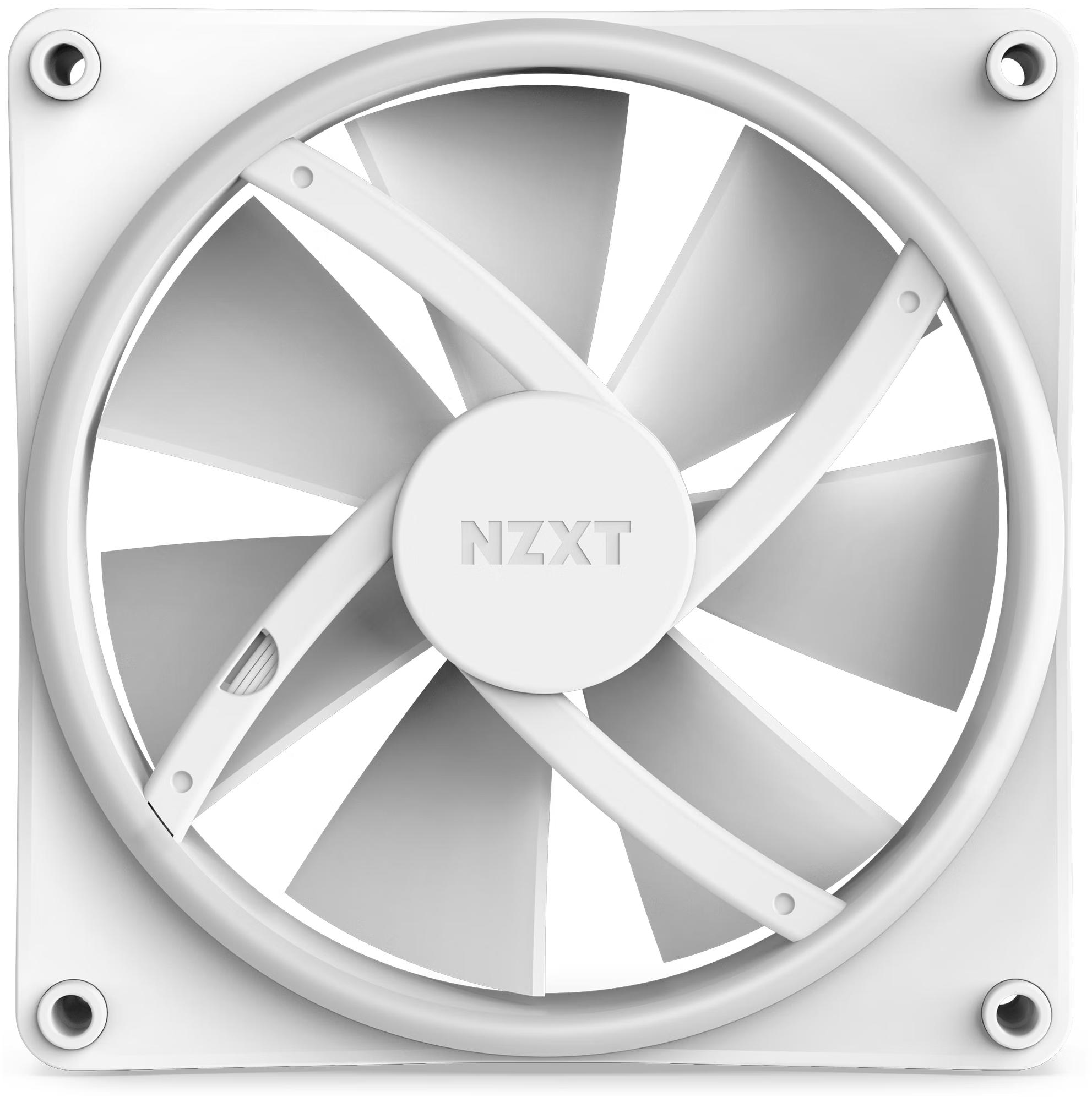 NZXT - Ventilador NZXT F140 RGB DUO 140mm c/Controladora RGB Blanco