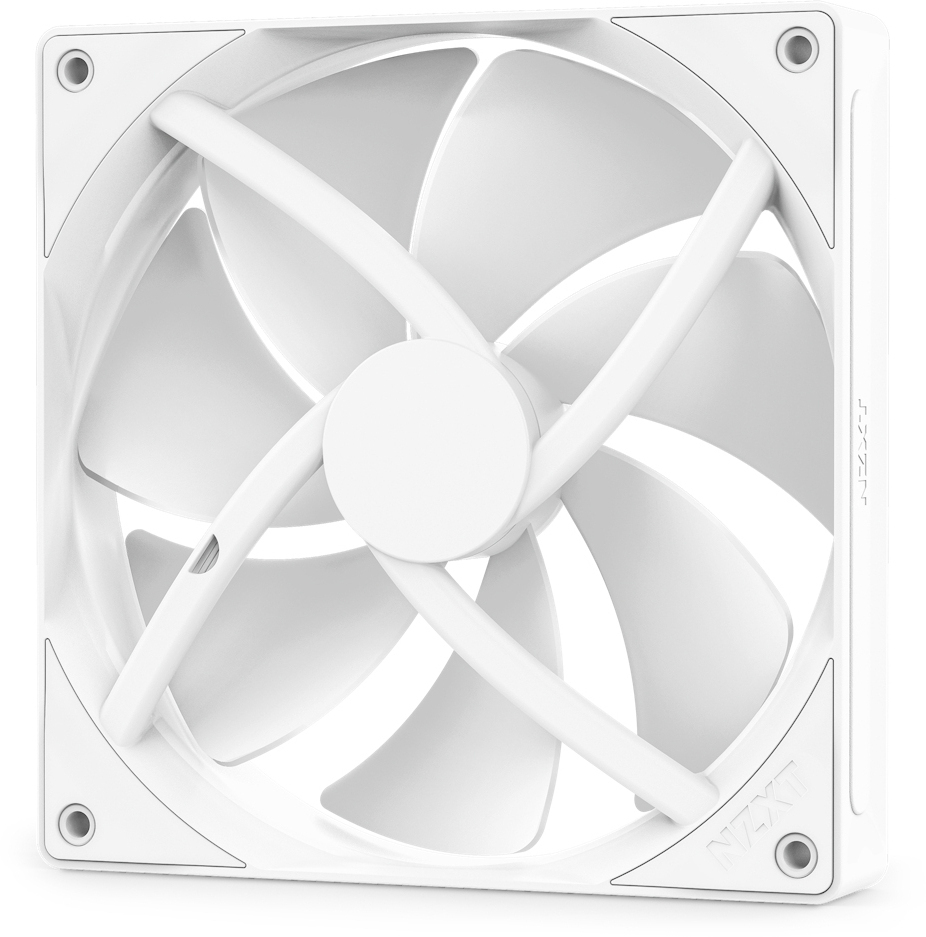 NZXT - Ventilador NZXT F140P STATIC PRESSURE V2 140mm - Single Pack Blancas