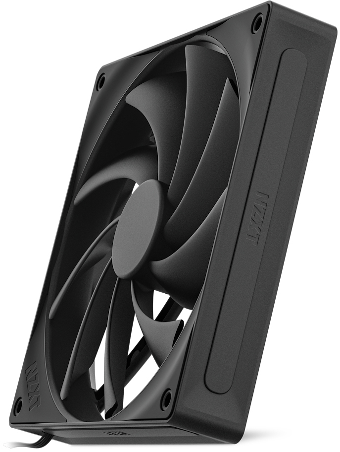 NZXT - Ventilador NZXT F140 Q QUIET AIRFLOW V2 140mm - Single Pack Negras