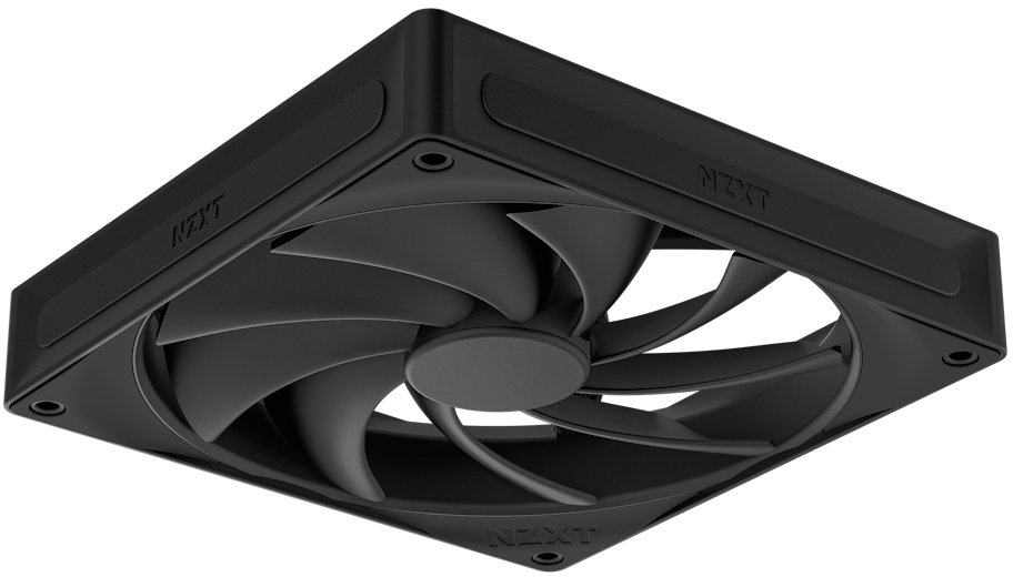 NZXT - Ventilador NZXT F140 Q QUIET AIRFLOW V2 140mm - Single Pack Negras