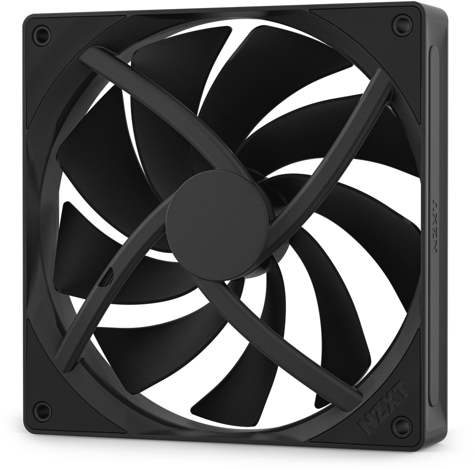 NZXT - Ventilador NZXT F140 Q QUIET AIRFLOW V2 140mm - Single Pack Negras