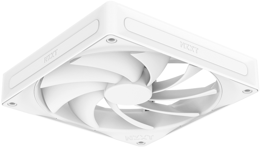 NZXT - Ventilador NZXT F140 Q QUIET AIRFLOW V2 140mm - Single Pack Blancas