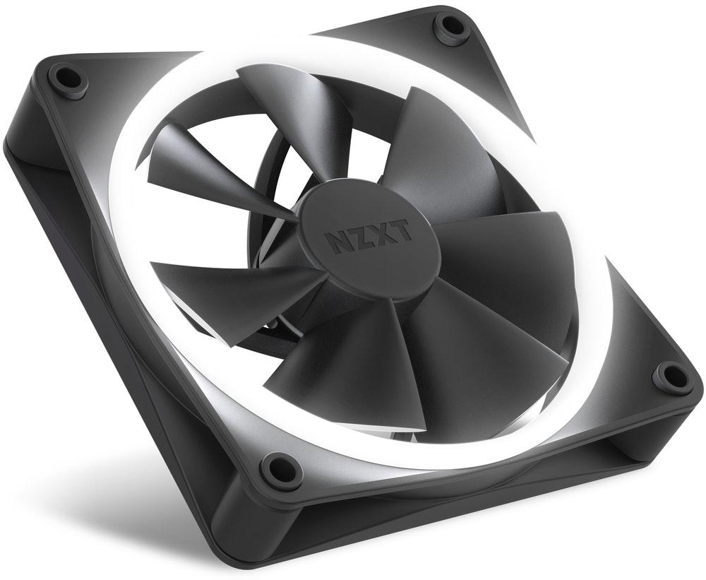 NZXT - Ventilador NZXT Aer RGB 3 Single 120mm Negro