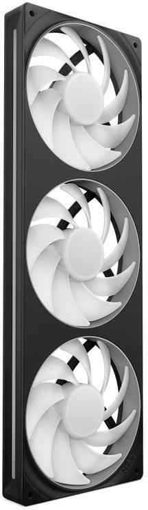 NZXT - Ventilador NZXT F360 RGB Core UNIBODY Negras - Triplo Ventilador 120mm ( 360mm )