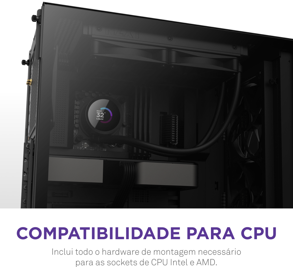 NZXT - Kit de Refrigeración Líquida CPU NZXT Kraken 240